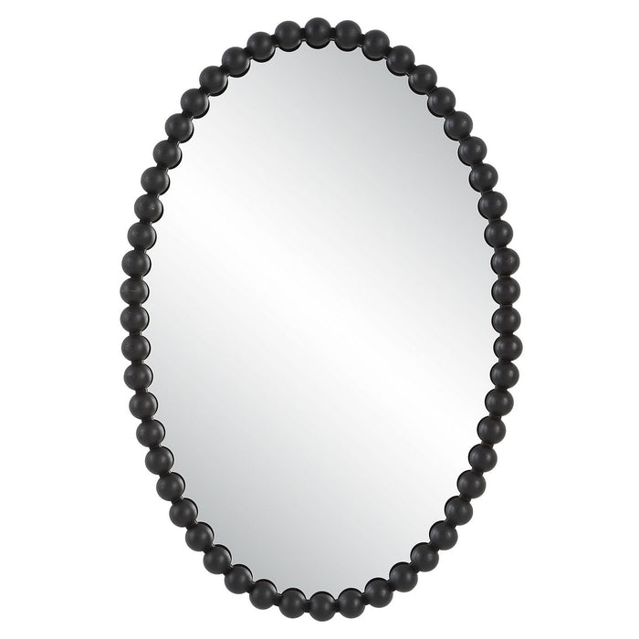 Uttermost 09876 Mirror, Matte Black