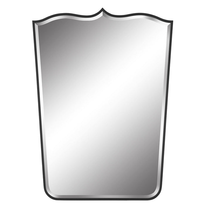 Uttermost 09881 Mirror, Satin Black