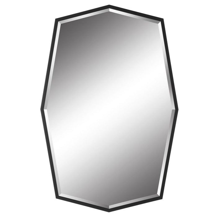 Uttermost 09889 Mirror, Satin Black