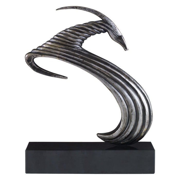 Uttermost 18048 Sculpture, Aged Silver