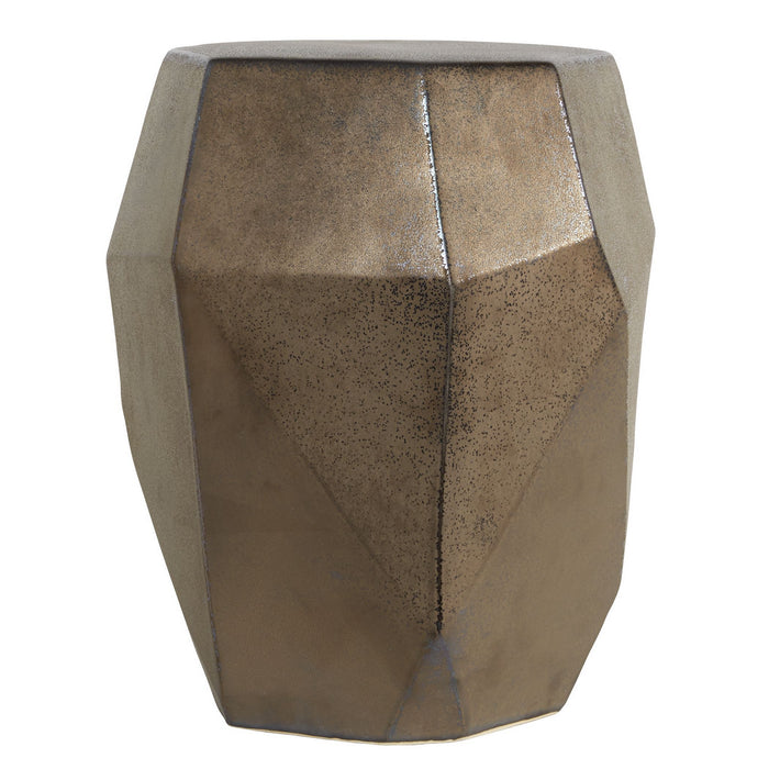 Uttermost 25184 Stool, Aged Golden Bronze
