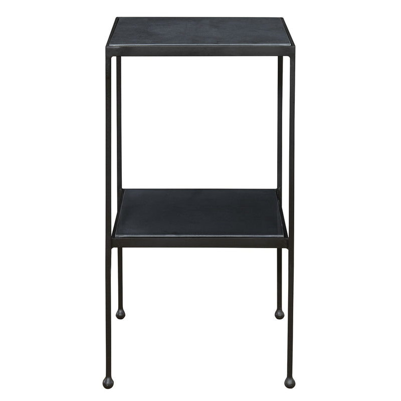 Uttermost 25253 Accent Table, Matte Black