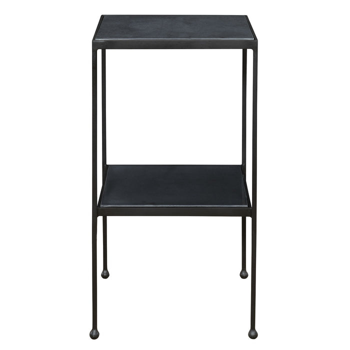 Uttermost 25253 Accent Table, Matte Black