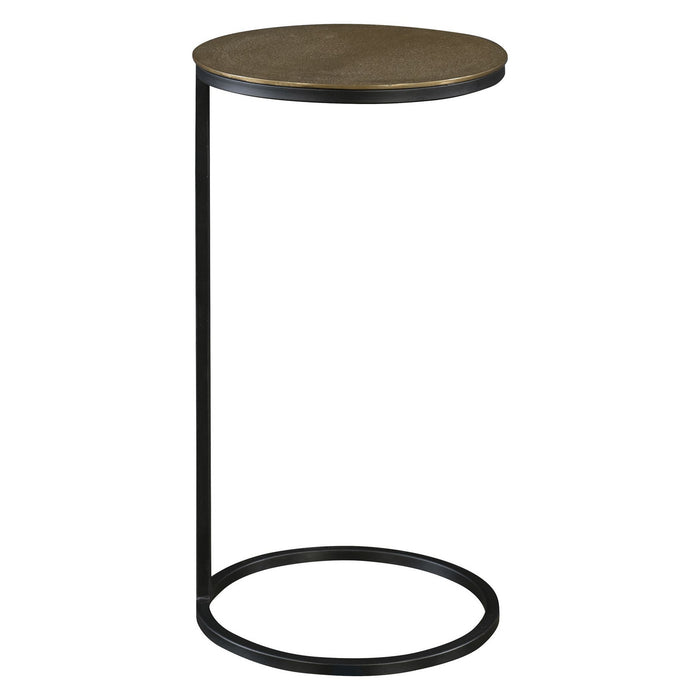 Uttermost 25259 Accent/Drink Table, Aged Black Iron