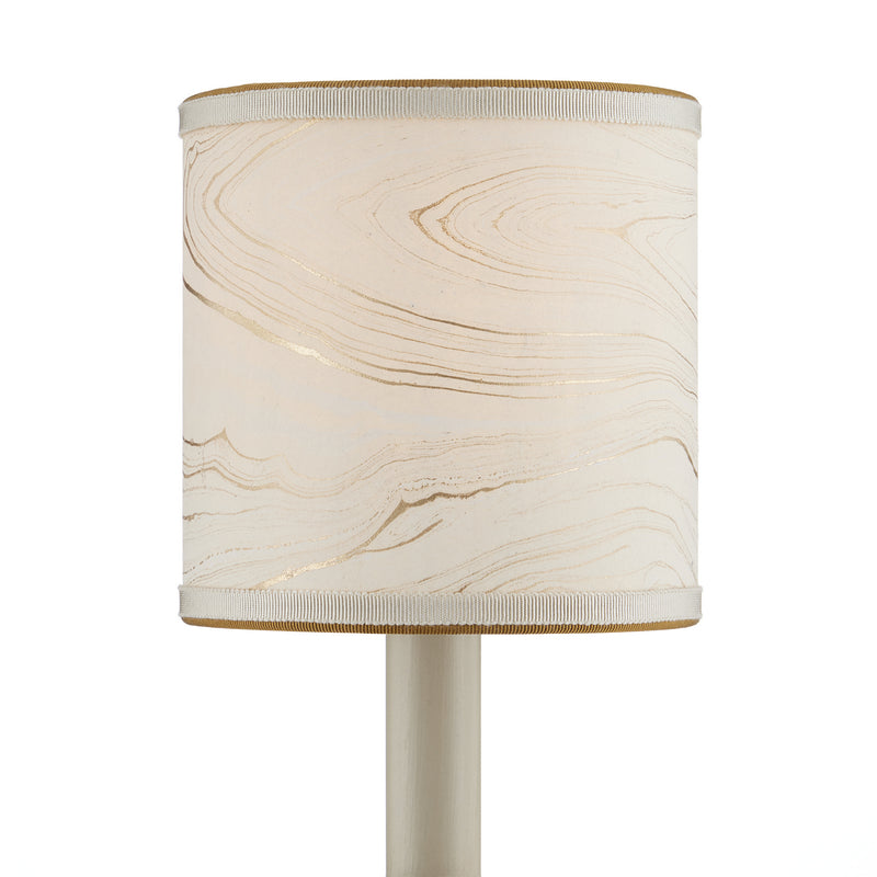 Currey and Company 0900-0016 Chandelier Shade, Cream/Gold