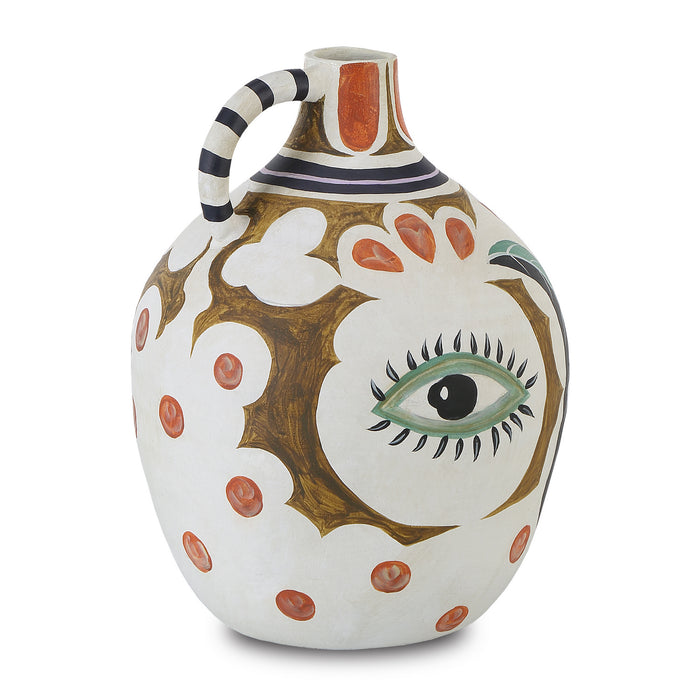 Currey and Company 1200-0615 Vase, Multicolor