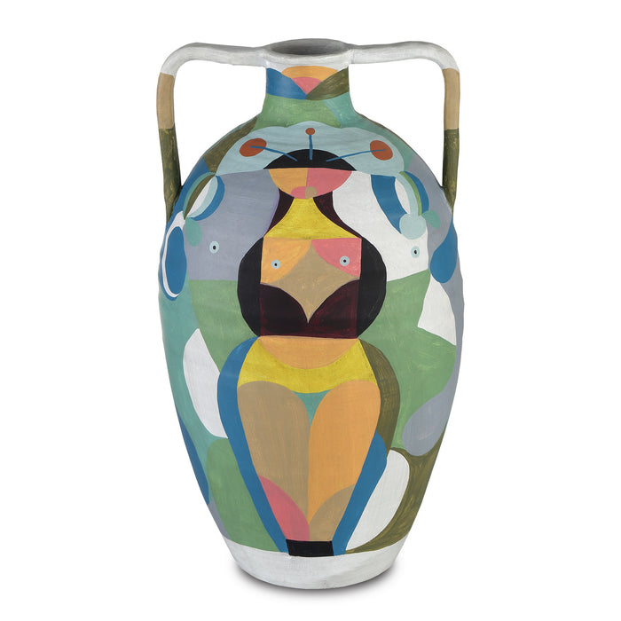 Currey and Company 1200-0616 Vase, Multicolor