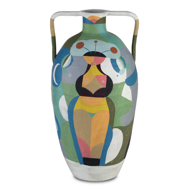 Currey and Company 1200-0617 Vase, Multicolor
