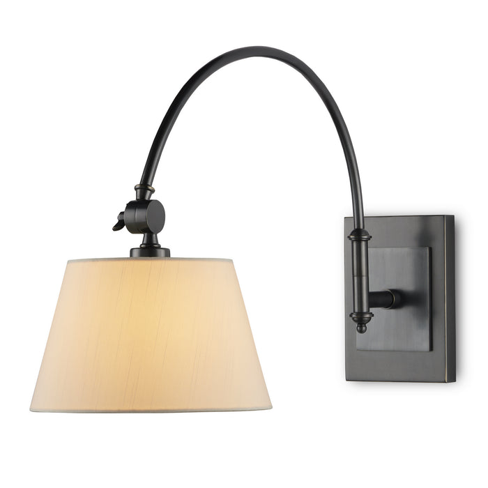Currey and Company 5000-0209 One Light Wall Sconce, Oil Rubbed Bronze