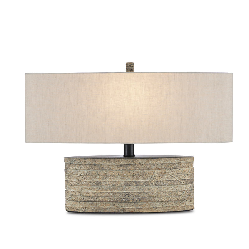 Currey and Company 6000-0858 One Light Table Lamp, Rustic