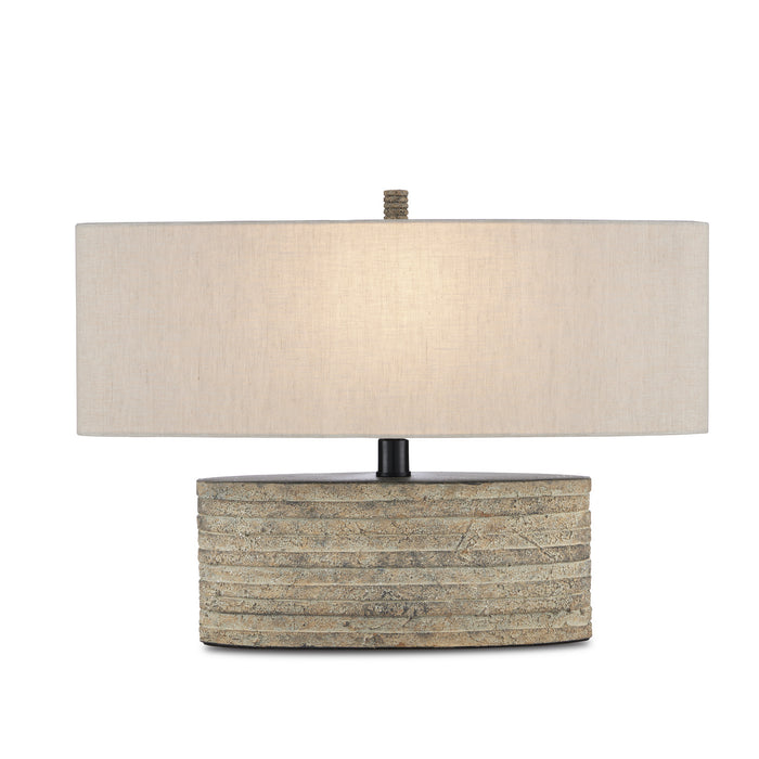 Currey and Company 6000-0858 One Light Table Lamp, Rustic