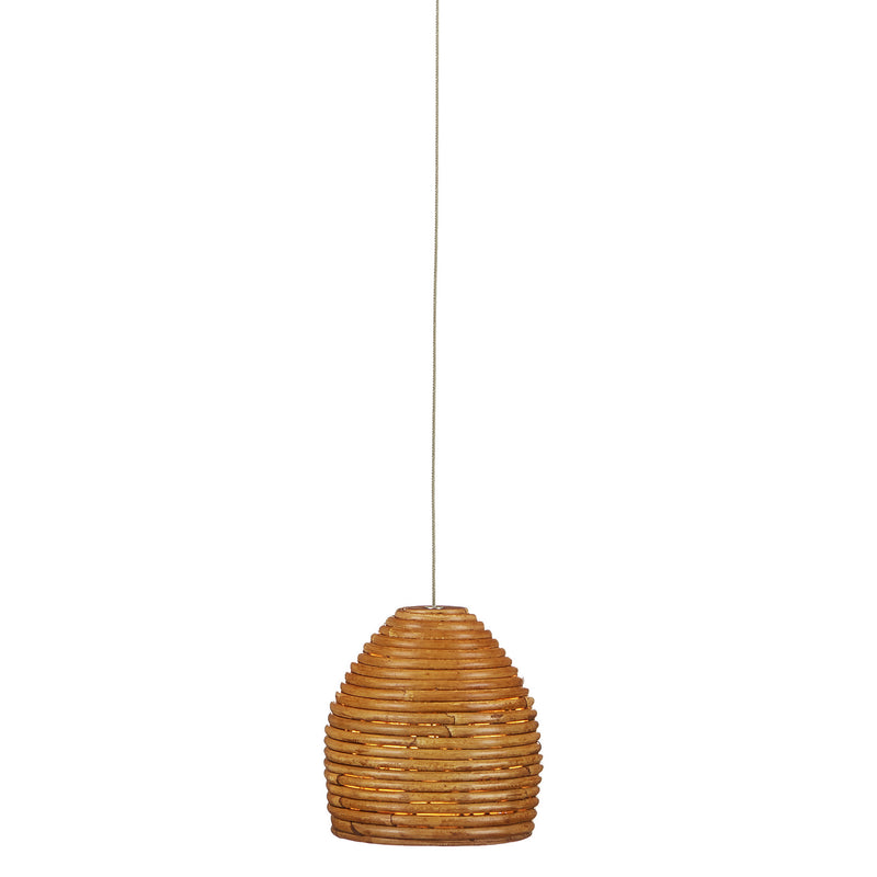 Currey and Company 9000-0998 One Light Pendant, Natural