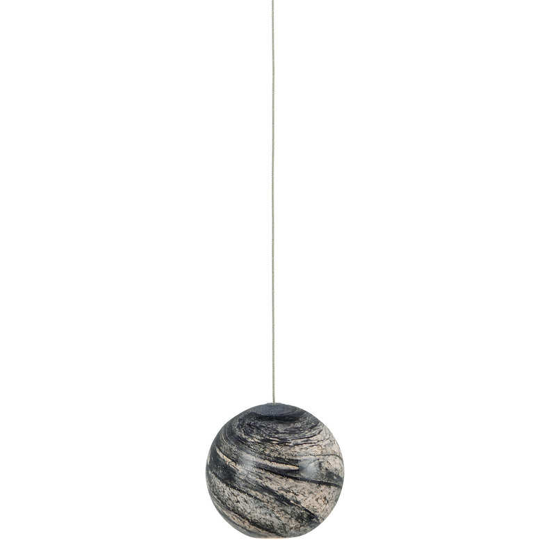 Currey and Company 9000-1005 One Light Pendant, Earth with Speckles