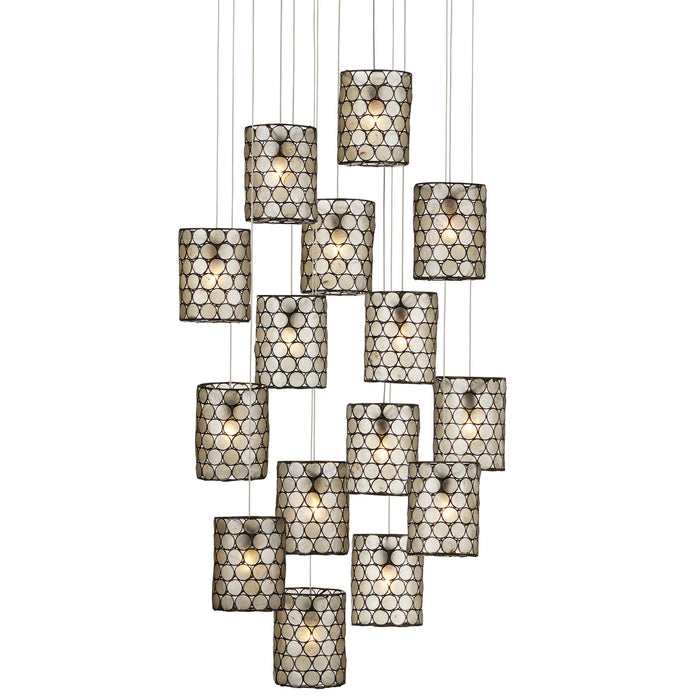 Currey and Company 9000-1050 15 Light Pendant, Cupertino