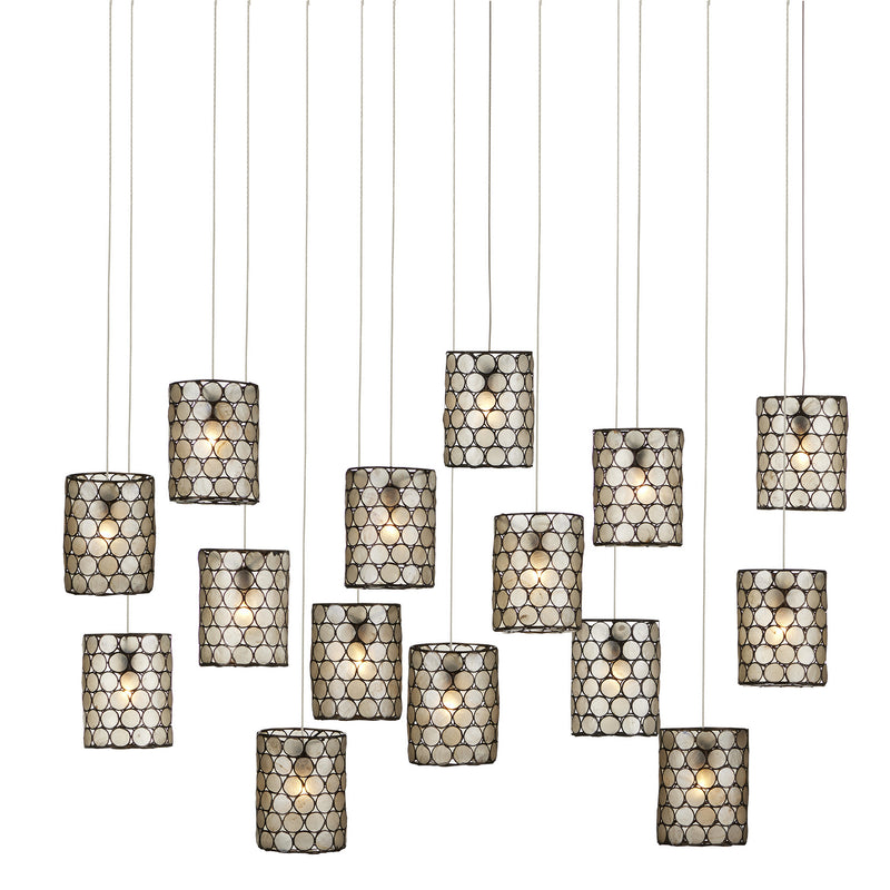 Currey and Company 9000-1051 15 Light Pendant, Cupertino