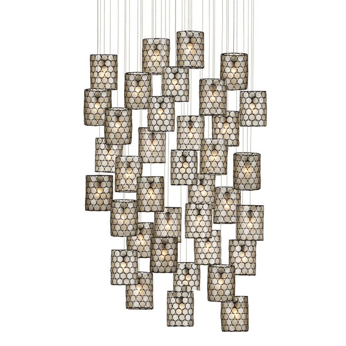 Currey and Company 9000-1053 36 Light Pendant, Cupertino