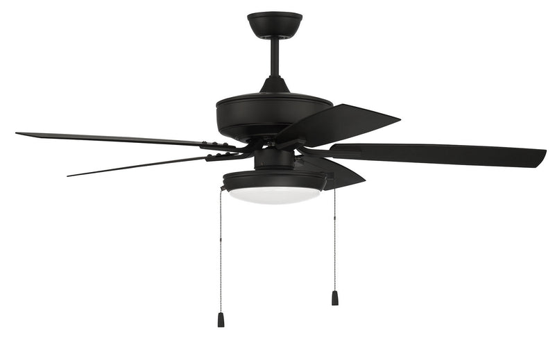 Craftmade OP119FB5 52"Outdoor Ceiling Fan, Flat Black