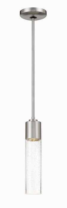 George Kovacs P971-084 One Light Mini Pendant, Brushed Nickel