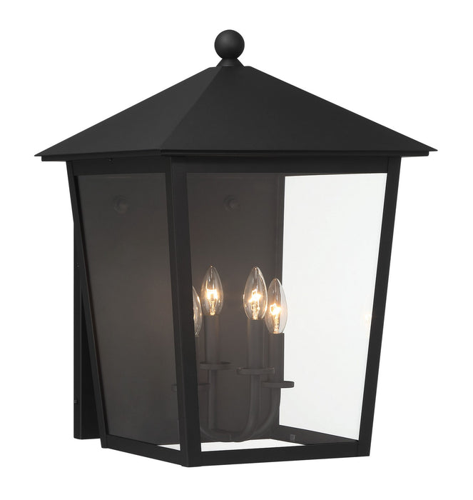 Minka-Lavery 72132-66 Three Light Outdoor Wall Mount, Sand Coal