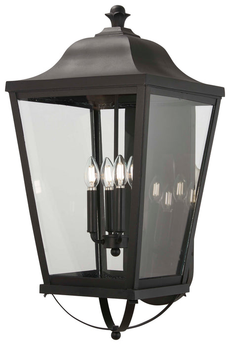 Minka-Lavery 73284-66 Four Light Outdoor Wall Mount, Sand Coal