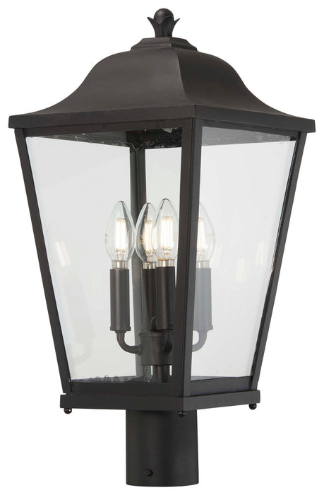 Minka-Lavery 73285-66 Four Light Outdoor Post Mount, Sand Coal