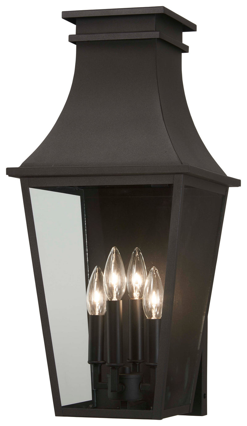 Minka-Lavery 7992-66 Four Light Outdoor Wall Mount, Sand Coal