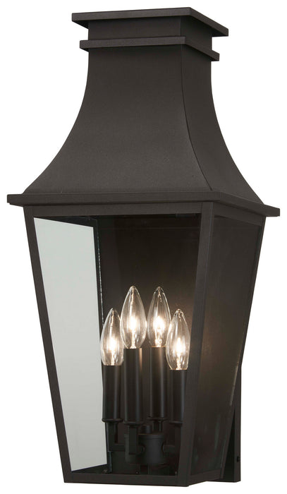 Minka-Lavery 7992-66 Four Light Outdoor Wall Mount, Sand Coal