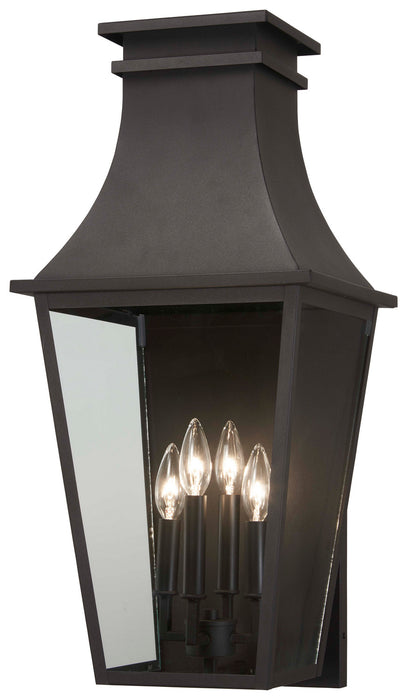 Minka-Lavery 7993-66 Four Light Outdoor Wall Mount, Sand Coal