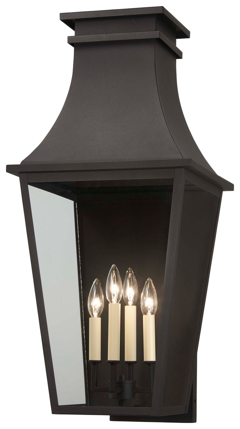 Minka-Lavery 7994-66 Four Light Outdoor Wall Mount, Sand Coal