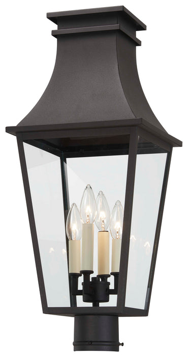 Minka-Lavery 7995-66 Four Light Outdoor Post Mount, Sand Coal