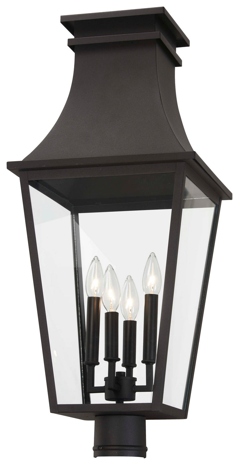 Minka-Lavery 7996-66 Four Light Outdoor Post Mount, Sand Coal