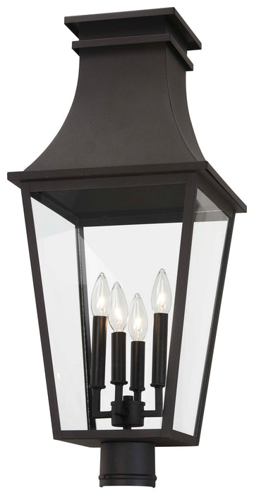 Minka-Lavery 7996-66 Four Light Outdoor Post Mount, Sand Coal