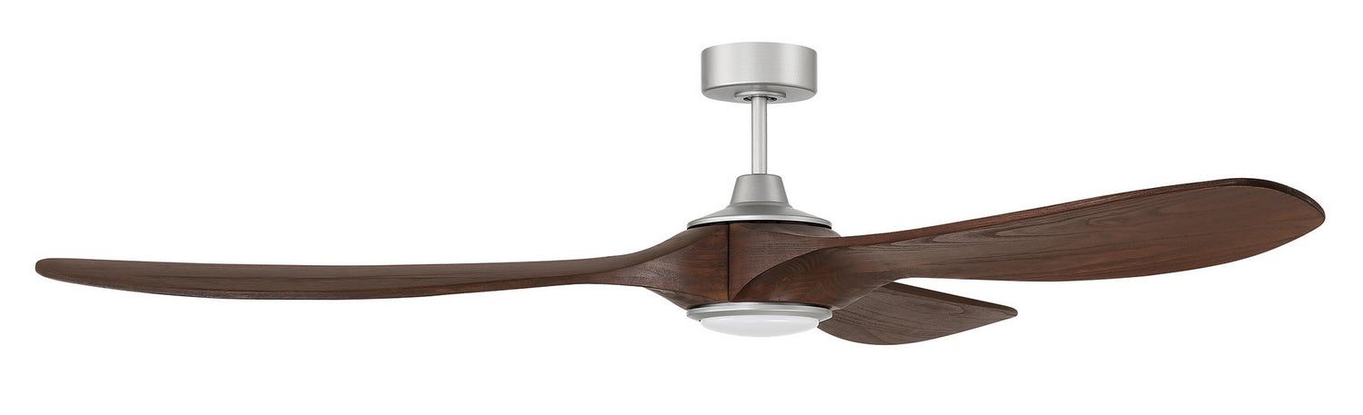 Craftmade EVY72PN3 72"Ceiling Fan, Painted Nickel
