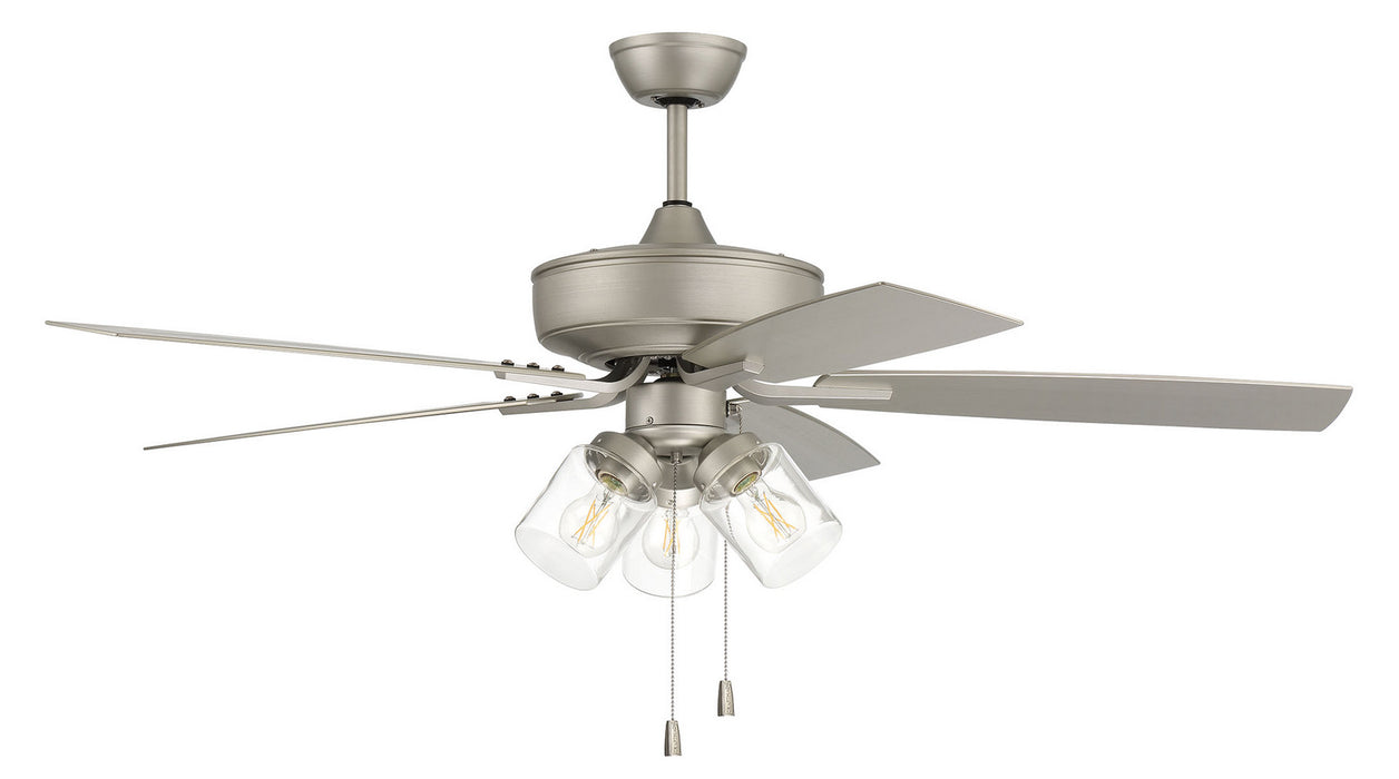 Craftmade OP104PN5 52"Outdoor Ceiling Fan, Painted Nickel