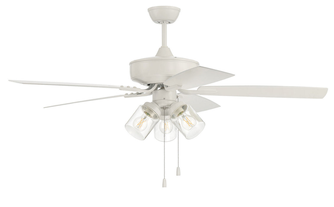 Craftmade OP104W5 52"Outdoor Ceiling Fan, White