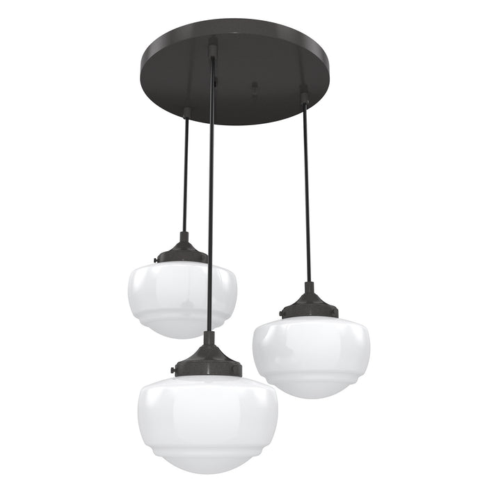 Hunter 19502 Three light Cluster, Noble Bronze