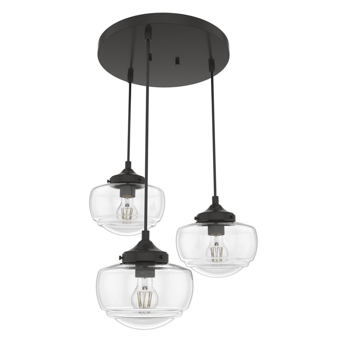 Hunter 19503 Three light Cluster, Noble Bronze