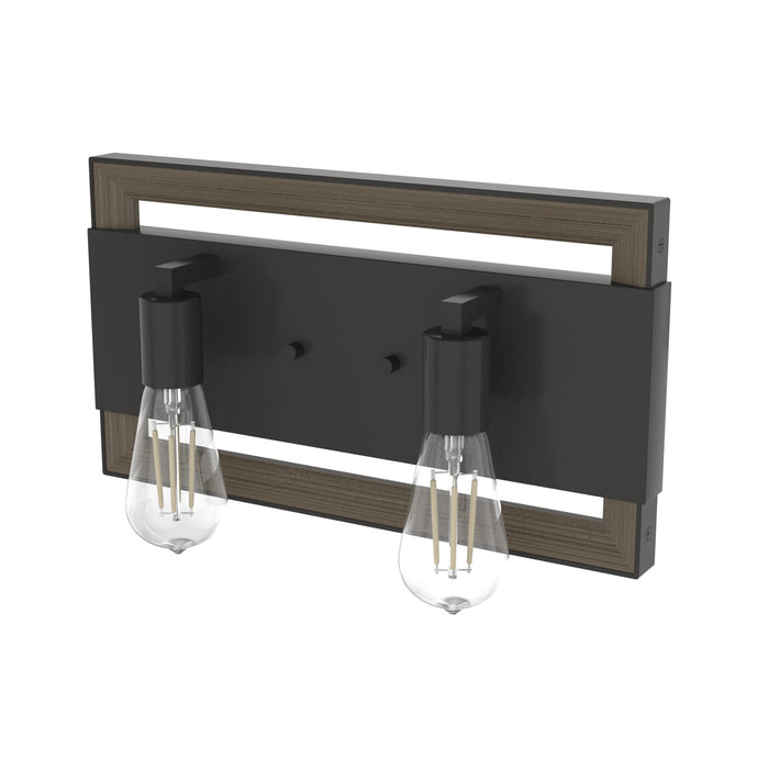 Hunter 19862 Two Light Vanity, Noble Bronze