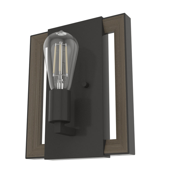 Hunter 19868 One Light Wall Sconce, Noble Bronze