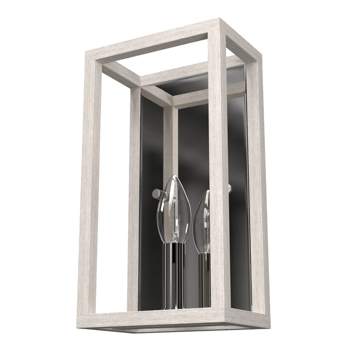 Hunter 19999 One Light Wall Sconce, Distressed White
