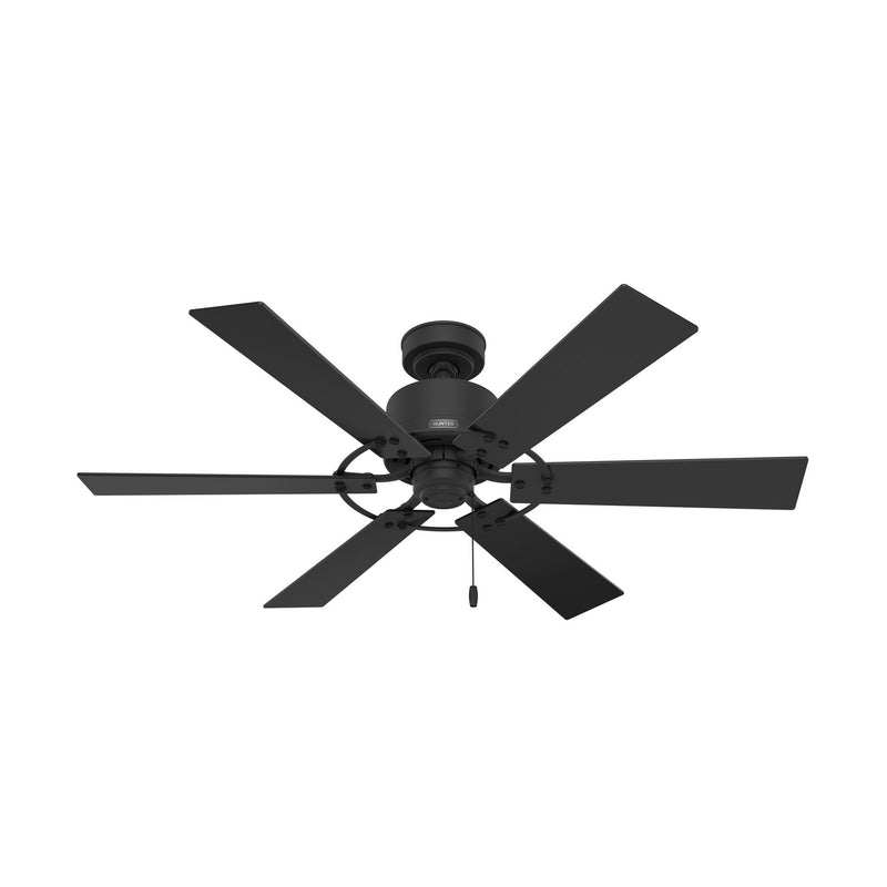 Hunter 51817 52" Ceiling Fan, Matte Black