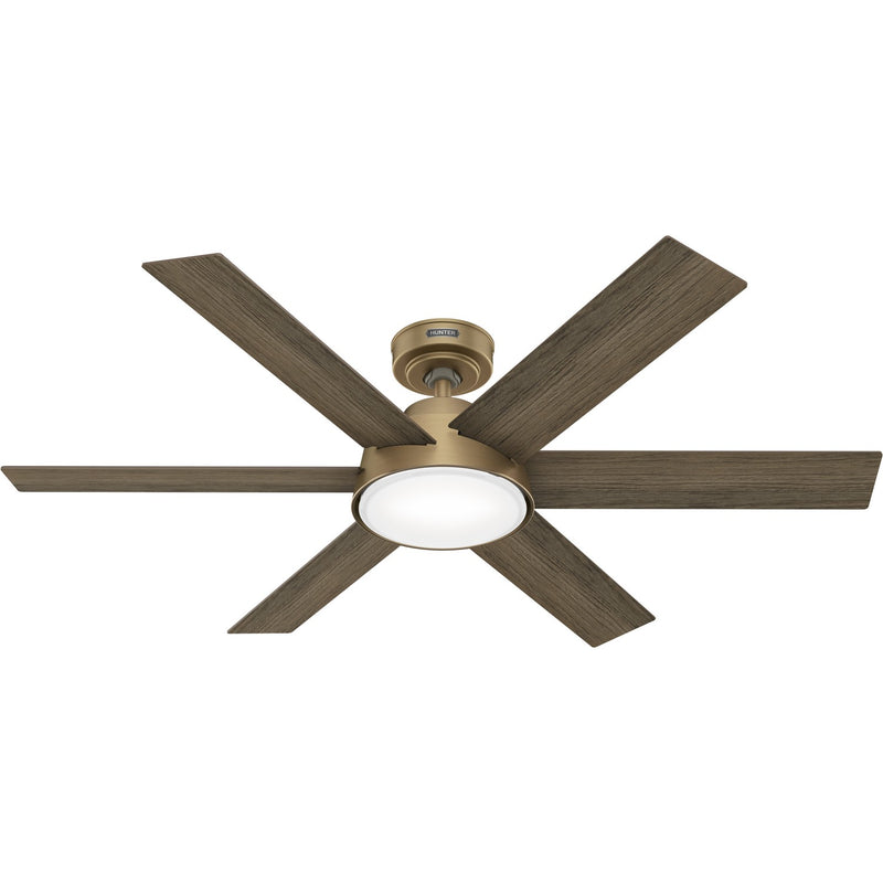 Hunter 51852 52" Ceiling Fan, Luxe Gold
