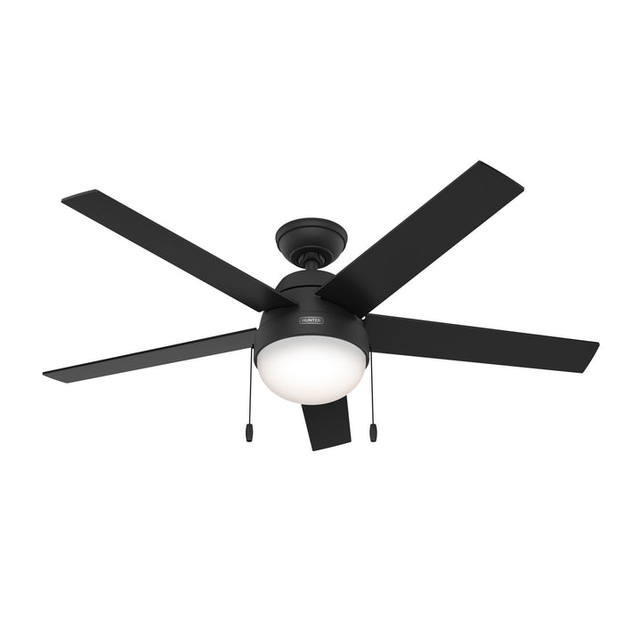 Hunter 52385 52" Ceiling Fan, Matte Black