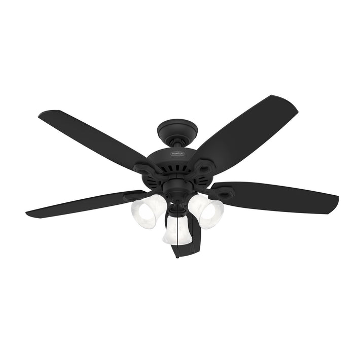 Hunter 52387 52" Ceiling Fan, Matte Black