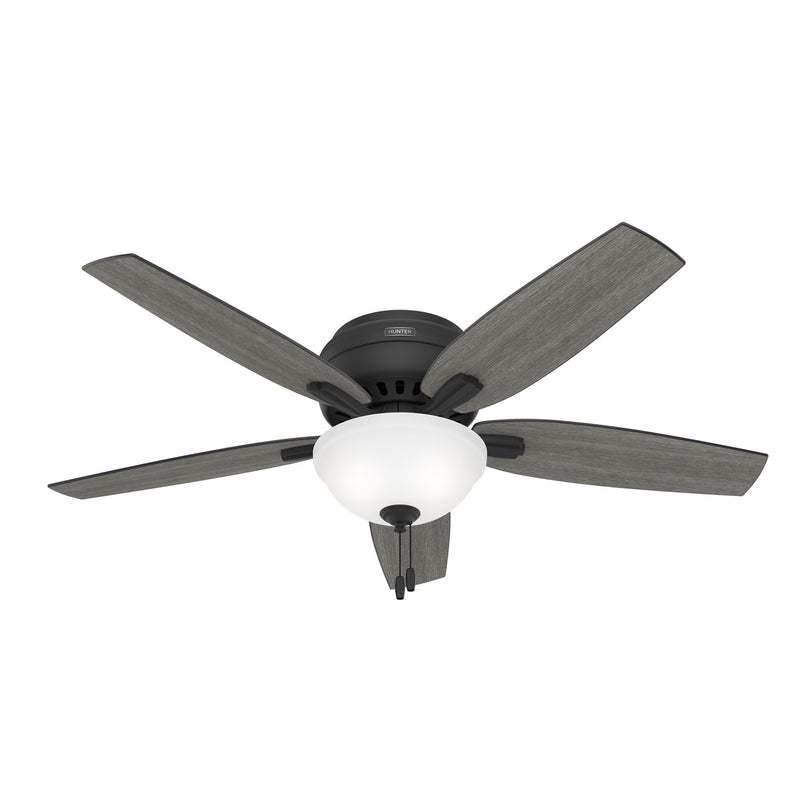 Hunter 52396 52" Ceiling Fan, Matte Black