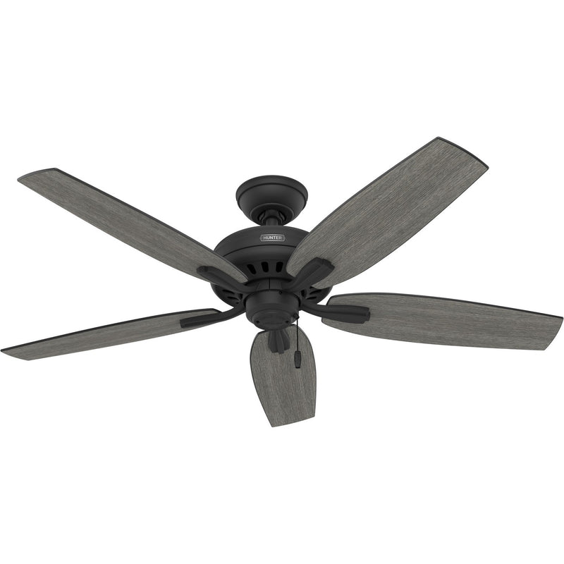 Hunter 52397 52" Ceiling Fan, Matte Black