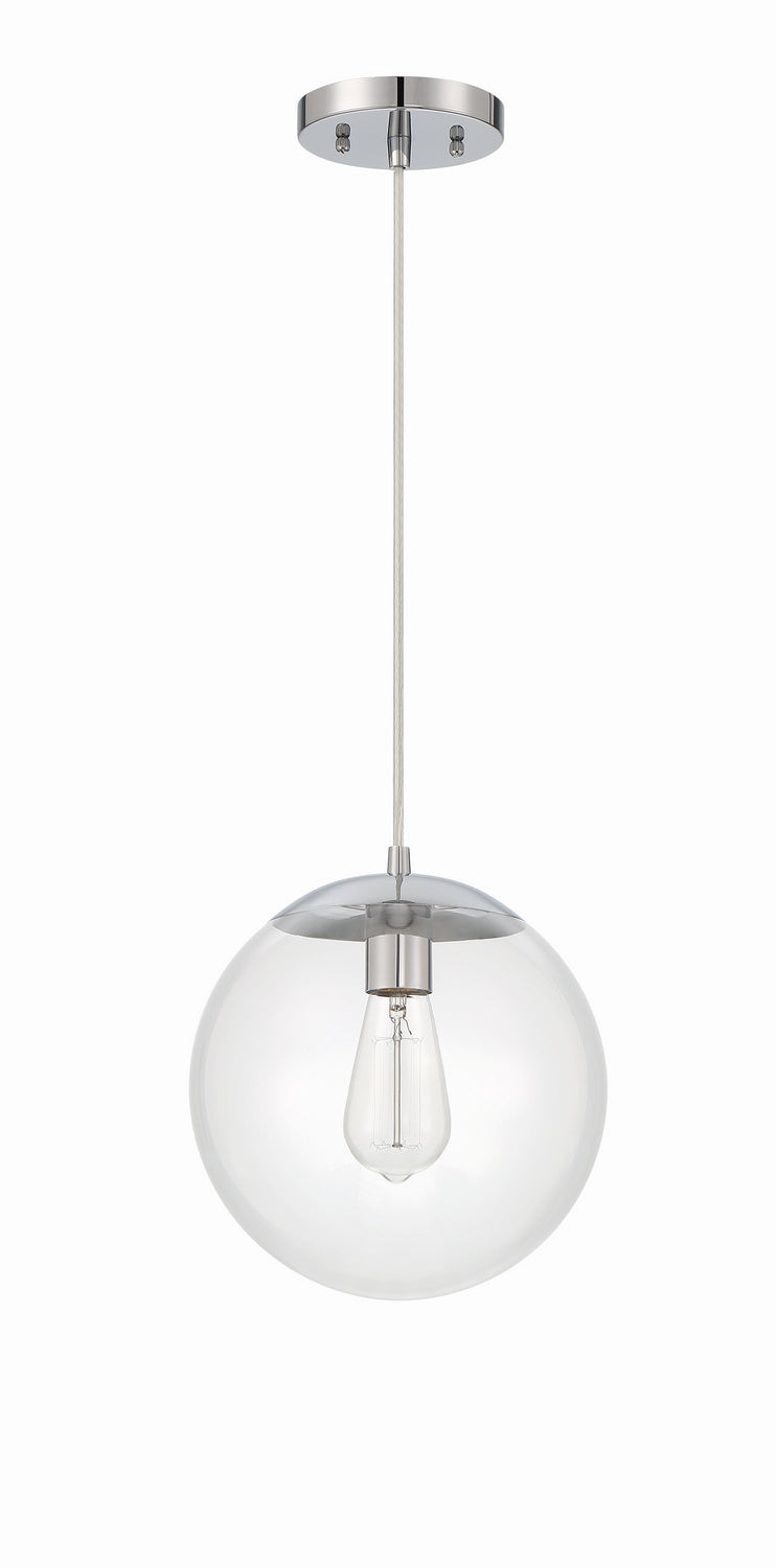 Craftmade 56891-CH One Light Pendant, Chrome