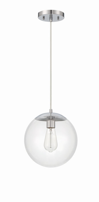 Craftmade 56891-CH One Light Pendant, Chrome