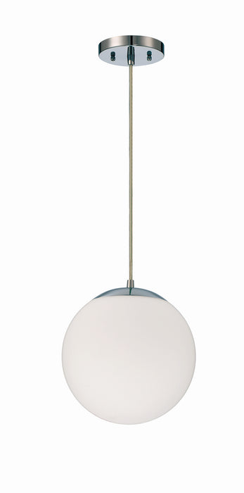 Craftmade 56891-CH-WG One Light Pendant, Chrome
