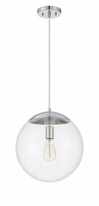 Craftmade 56893-CH One Light Pendant, Chrome